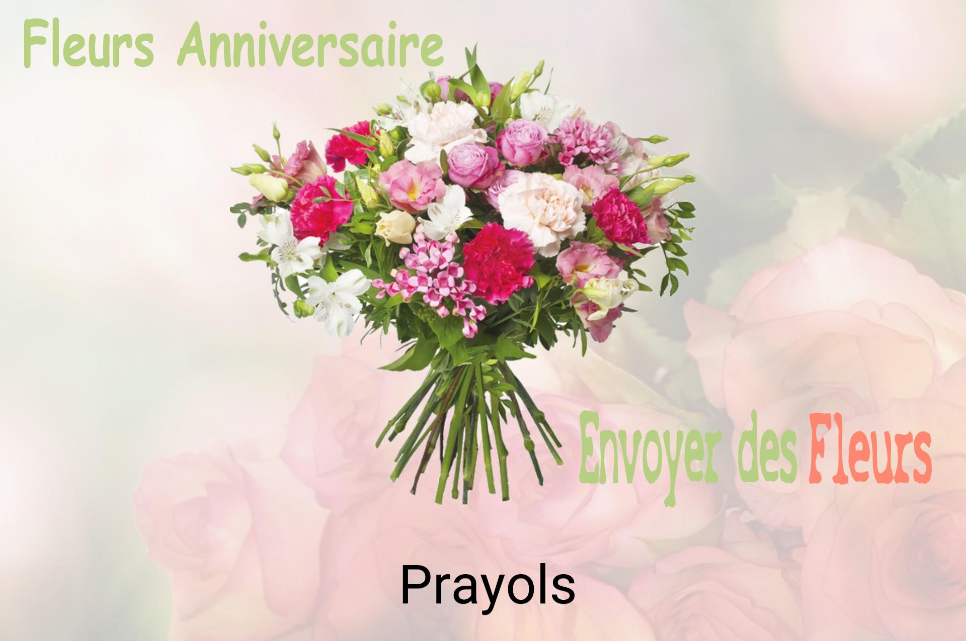 Bouquet de fleurs d’anniversaire livré à Prayols